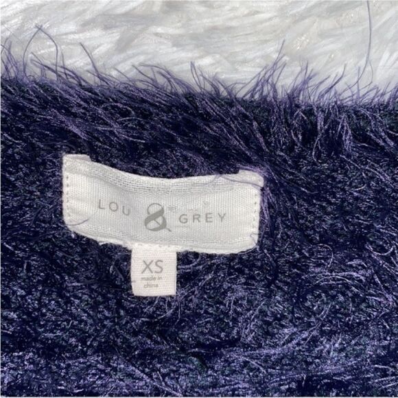 Lou & Grey Soft Cozy Navy Blue Sweater(Size XS) - Picture 4 of 4